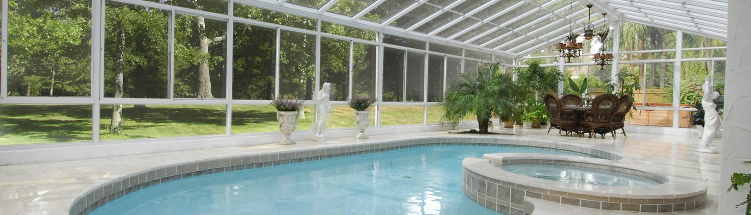 Glass Cathedral Roof Sunroom or Patio Room with Aluminum Frame