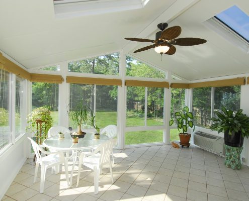 Hybrid Glass Cathedral Roof Sunroom or Patio Enclosure