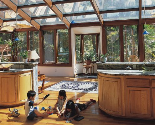 Straight Eave Sunrooms and Solariums