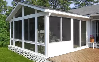 Glass Cathedral Solid Roof Sunroom with Aluminum Frame in Riverside and San Bernardino Counties