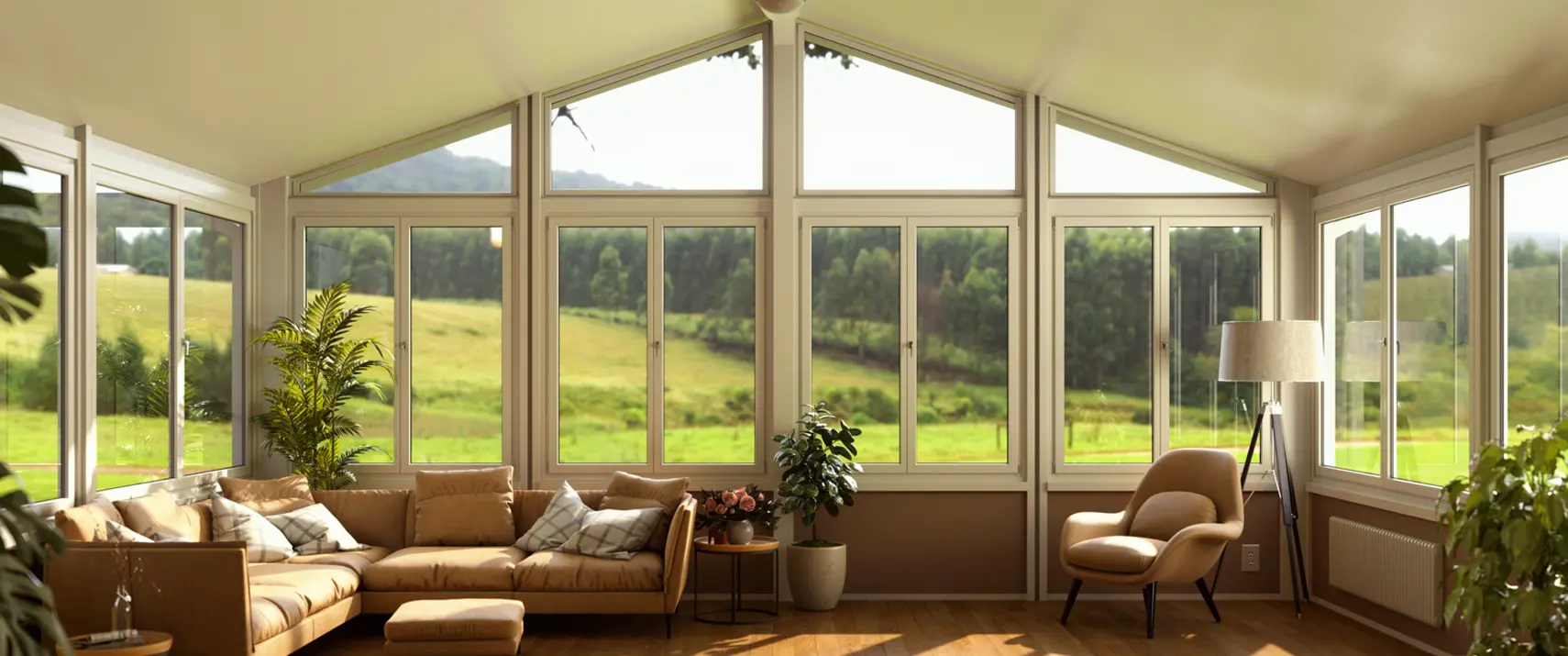 Cathedral Solid Roof Sunrooms