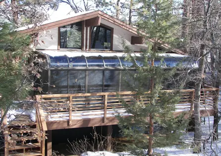 Curved Eave Sunrooms and Solariums in Big Bear, CA