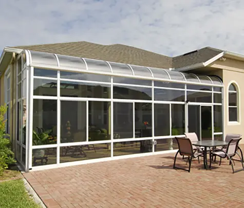 Curved Eave Sunrooms and Solariums Riverside County