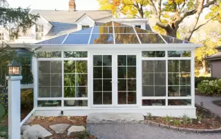 Georgian Style Conservatory with Aluminum Frame in Riverside and San Bernardino Counties