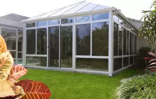 Georgian Style Conservatory with Aluminum Frame in Riverside and San Bernardino Counties