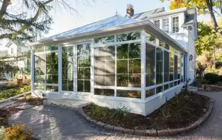 Georgian Style Conservatory with Aluminum Frame in Riverside and San Bernardino Counties