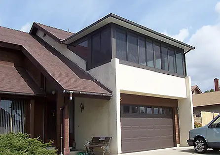 Second Story Sunroom Addition in Ramona, CA