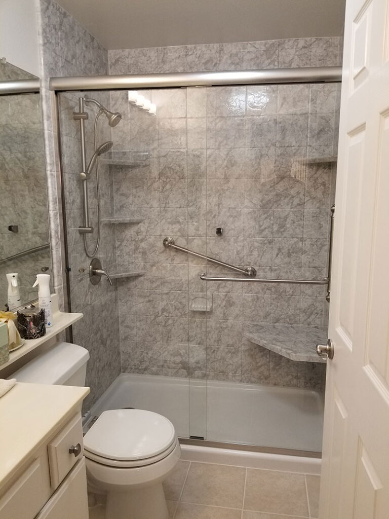 Safe Accessible Shower Install Corona, CA - After