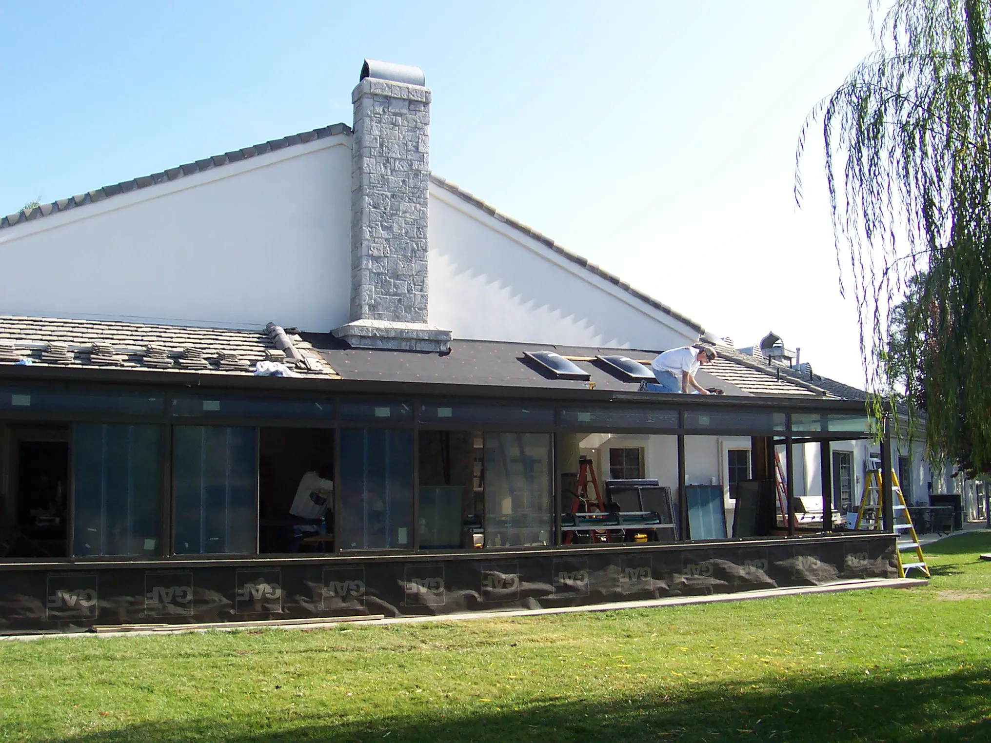 Straight Eave Sunroom Installation in Murrieta, CA